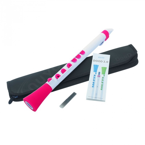 Nuvo NUBO430WPK Dood Flute 2.0, C, white/pink