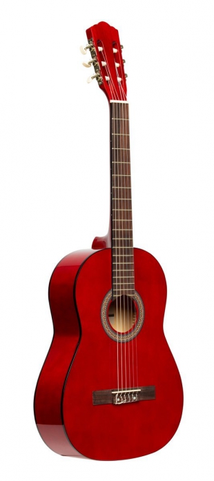 Stagg SCL50 3/4 RED classical guitar, red