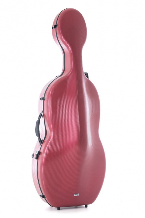 Gewa PS353117 Polycarbonate cello case 4.6 4/4, red