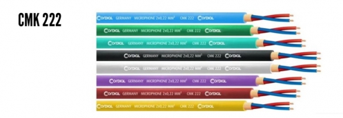 Cordial CMK 222 Violet microphone cable
