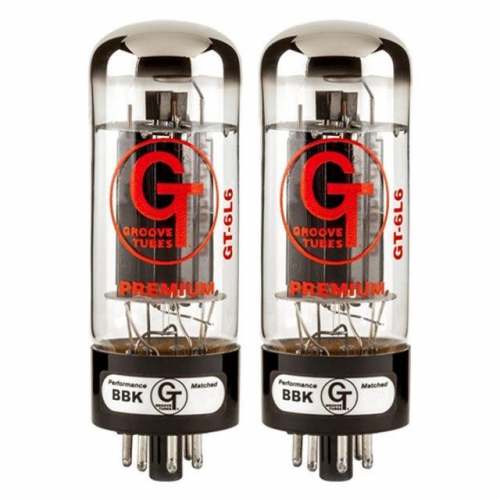 Groove Tubes GT-6L6-R Medium Duet amplifier tube (2 pcs.)