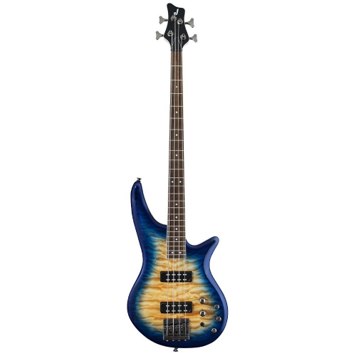 Jackson JS3Q SPECTRA IV Amber Blue bass guitar