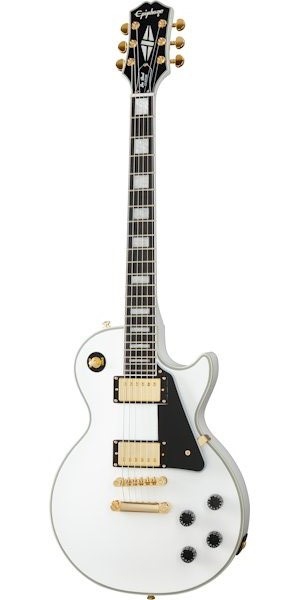 Epiphone Les Paul Custom Original Alpine White electric guitar