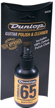 Dunlop 654 Guitar Polish + cleaning cloth