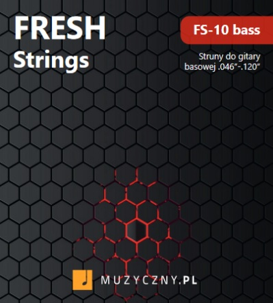 Fresh FS-10 bass guitar strings 46-120