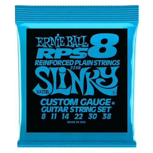Ernie Ball 2238 NC RPS Extra Slinky electric guitar strings 8-38