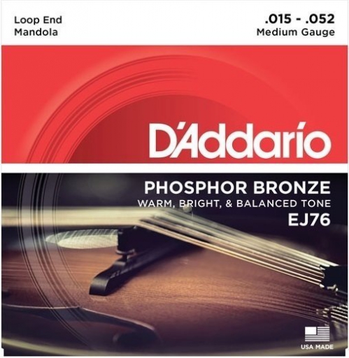 D′Addario EJ 76 Phosphor Bronze mandola strings