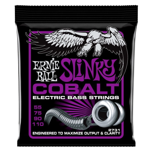 Ernie Ball 2731 Slinky Cobalt bass guitar strings 55-110