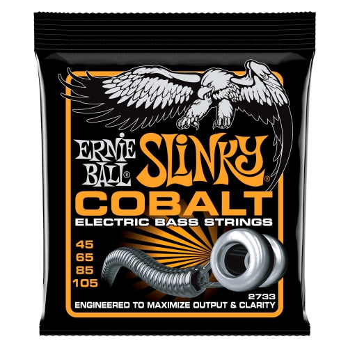 Ernie Ball 2733 Slinky Cobalt bass guitar strings 45-105