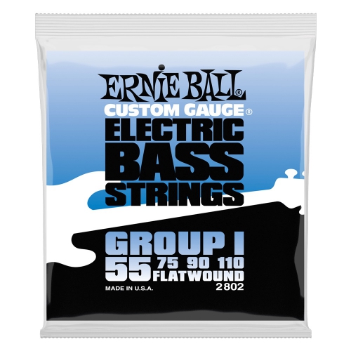 Ernie Ball 2802 Flatwound Bass bass guitar strings 50-110