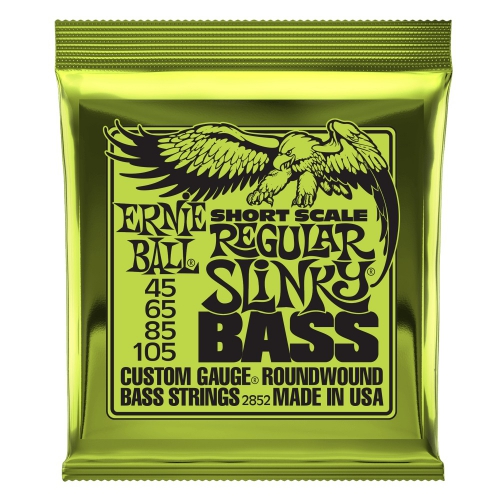 Ernie Ball 2852 NC Short Scale Regular Slinky Bass bass guitar strings 45-105