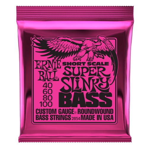 Ernie Ball 2854 NC Short Scale Regular Slinky Bass bass guitar strings 40-100