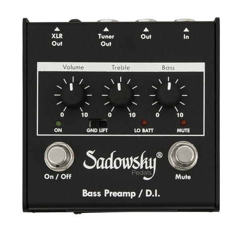 Sadowsky SPB-1 bass guitar preamp, DI