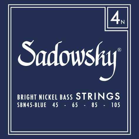 Sadowsky Blue Label Bass Strings Nickel bass guitar strings 45-105