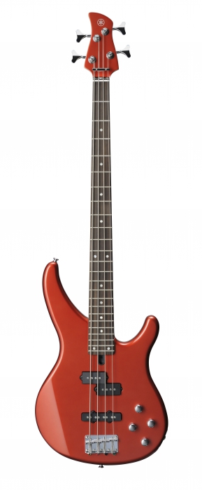 Yamaha TRBX 204 BRM bass guitar, Bright Red Metallic