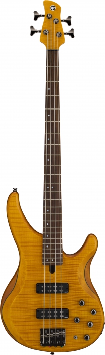 Yamaha TRBX 604 FM MAM bass guitar, Matte Amber