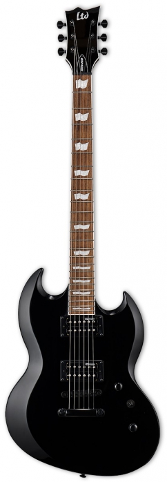 LTD Viper 200B BLK Baritone electric guitar, Black