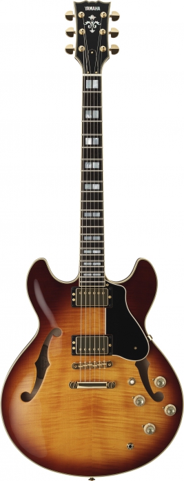 Yamaha SA 2200 electric guitar semi-hollow, Violin Sunburst