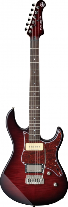 Yamaha Pacifica 611 VFM DRB elecric guitar, Dark Red Burst