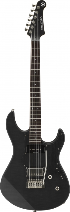 Yamaha Pacifica 611 VFMX MTBL electric guitar, Matte Translucent Black