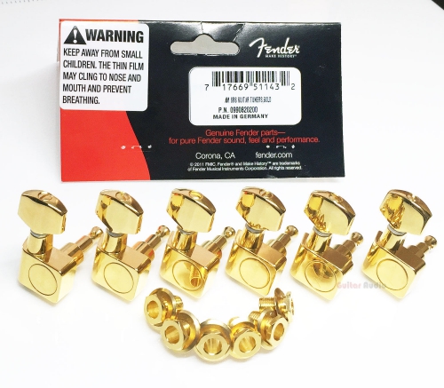 Fender American Standard Series Stratocaster /Telecaster Tuning Machines Gold, 6 pcs.