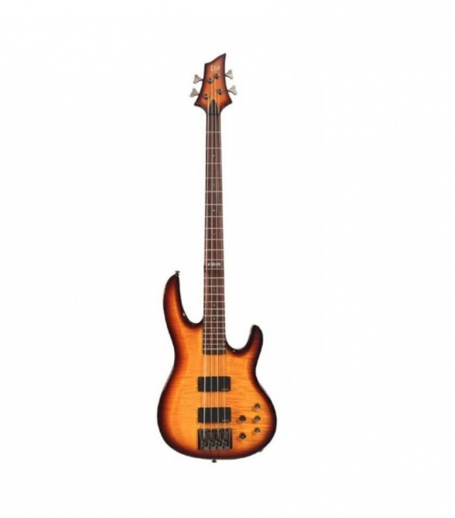 LTD B 254 ASB bass guitar, Amber Sunburst