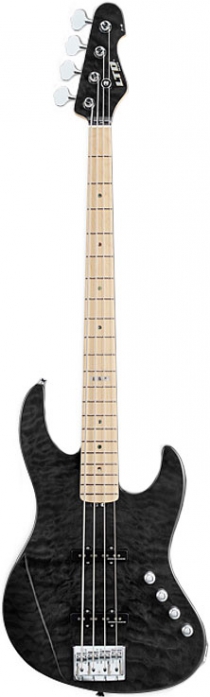 LTD Elite J-4M STBLK Limited Edition bass guitar, See Thru Black