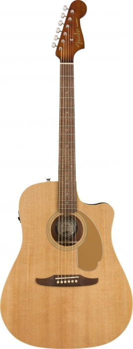 Fender Redondo Player electric acoustic guitar, Walnut Fingerboard, Natural