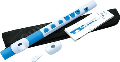 Nuvo NUTO430WBL Toot Flute, tone C, white/blue