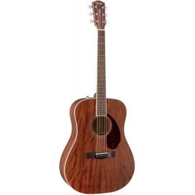 Fender Paramount PM-1 Standard Dreadnought All Mahogany NE Ovangkol Fingerboard w/ Case acoustic guitar