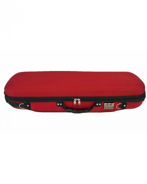 Sebim 554-R 4/4 violin case, red/black