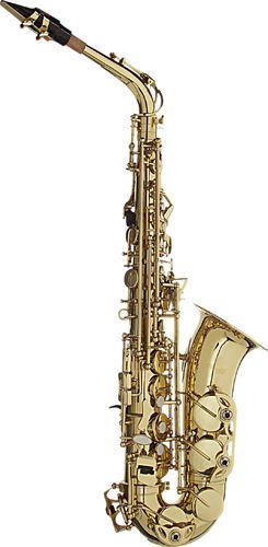 Stagg WS-AS215 Eb Alto Saxophone With Hard Case 
