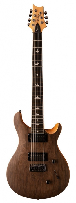 PRS SE Mark Holcomb SVN Walnut Satin 7-string electric guitar