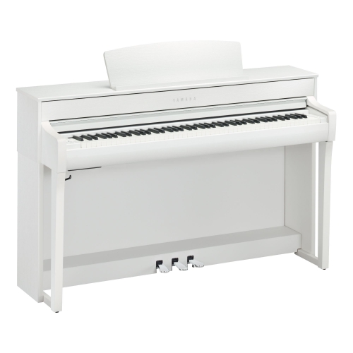 Yamaha CLP 745 WH Clavinova digital piano, white