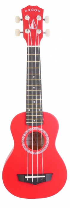 Arrow PB10 RD soprano ukulele with cover