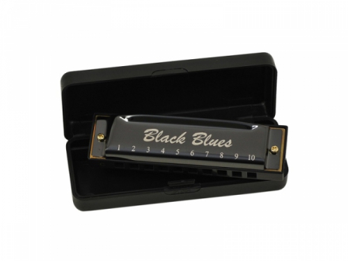 Hohner Black Blues C harmonica