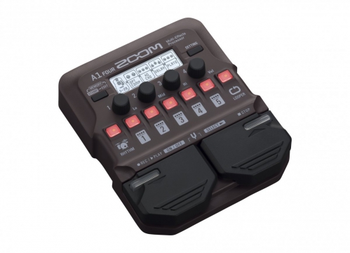 ZooM A1 Four Multi-effect pedal for acoustic, string and wind instruments