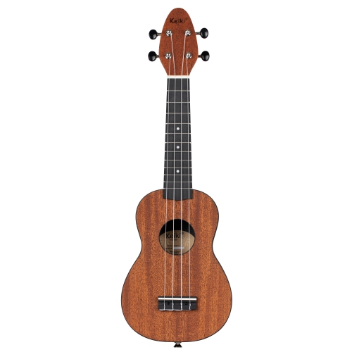 Ortega K2-MAH-L Keiki Mahogany soprano ukulele, lefthand