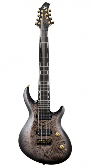 LTD JR-608QM FBSB electric guitar, Javier Reyes signature