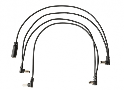 RockBoard DC4 A Flat Daisy Chain Cable, 4 Outputs, straight 