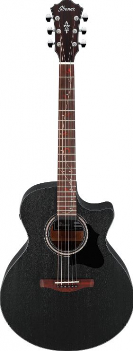Ibanez AE295-WK Wheathered Black 6-string acoustic guitar