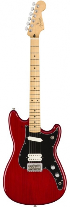 Fender Player Duo-Sonic HS, Maple Fingerboard, Crimson Red Transparent, electric guitar