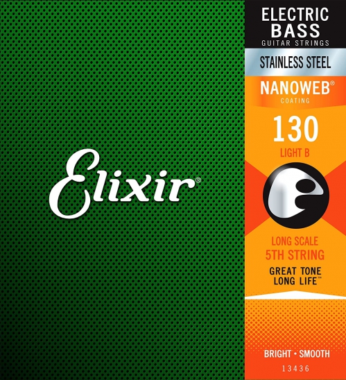 Elixir 13436 SS NW 130 L bass guitar string