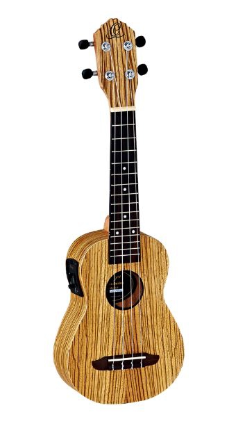 Ortega RFU10ZE electric acoustic soprano ukulele