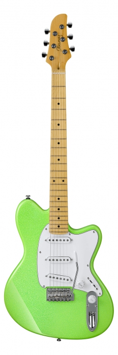 Ibanez YY10 SGS Slime Green Sparkle Yvette Young signature model electric guitar