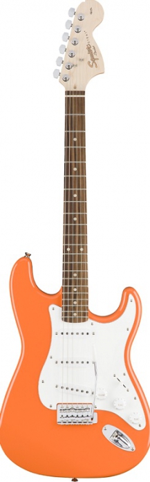 Fender Squier Affinity Stratocaster Laurel Fingerboard Competition Orange electric guitar