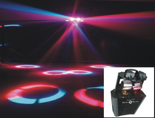 American DJ Double Roller DMX scanner