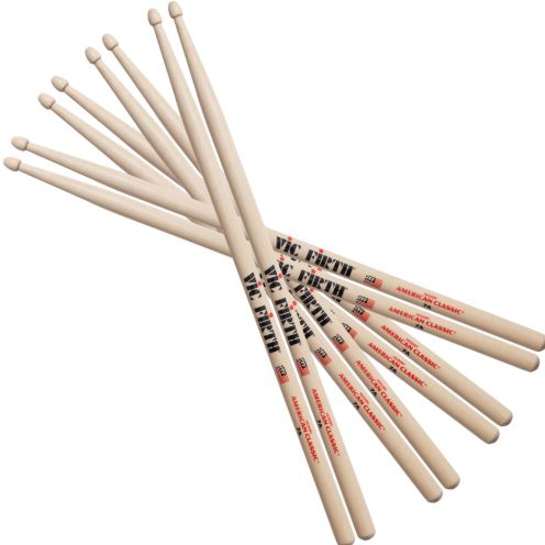 Vic Firth 7A 4PACK drumstick pack