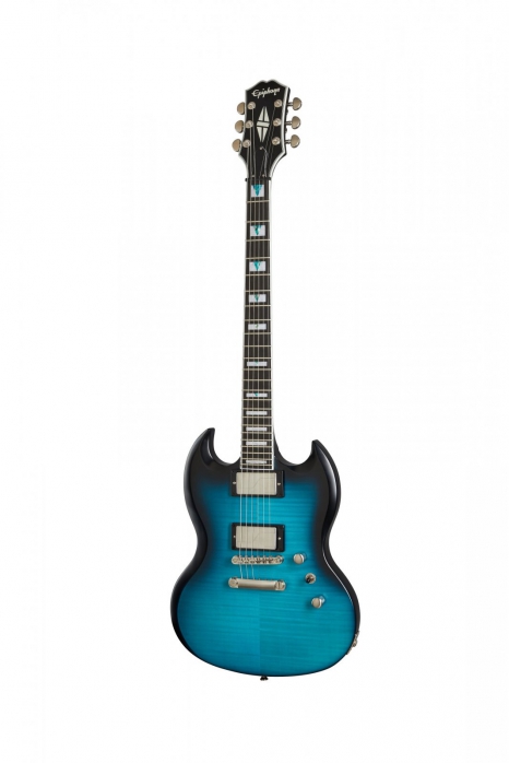 Epiphone SG Prophecy Blue Tiger Aged Gloss electric guitar
