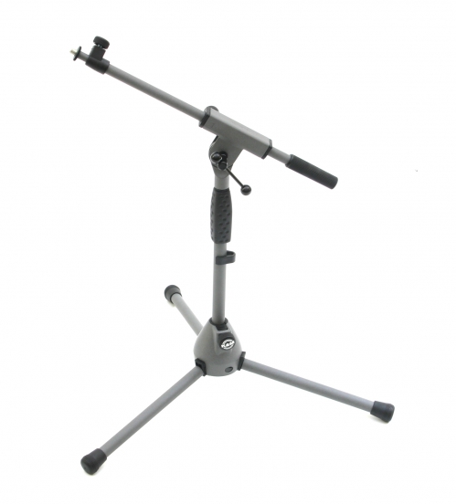 K&M 25900-370-87 medium microphone stand, grey (″soft touch″)